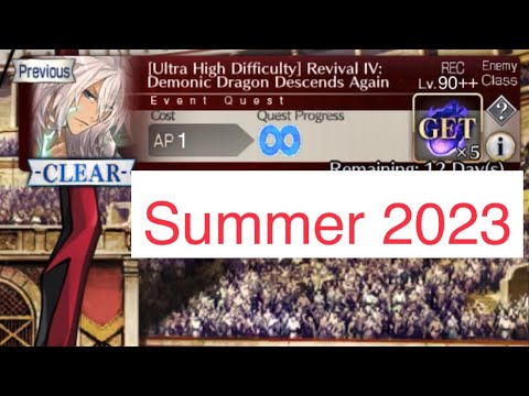 Demonic Dragon Descends again CQ - Fate Grand Order (FGO NA)
