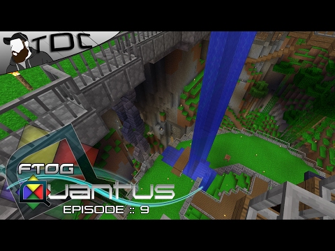 FTOG QUANTUS | WATER WORKS! | Ep 9 (Let's Play 1.10.2 MODDED MINECRAFT GAMEPLAY)