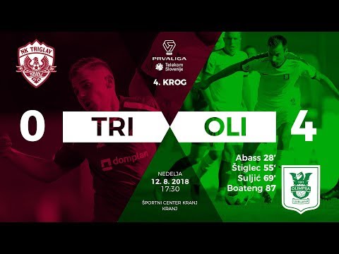 4.krog: Triglav - Olimpija 0:4 ; Prva liga Telekom Slovenije 2018/2019