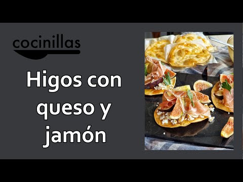 Recetas de Higos marinados con mozzarella, jamón y melón