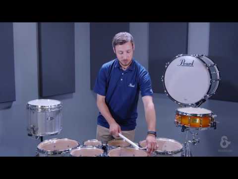 Tuning Pearl Marching Tenor Drums