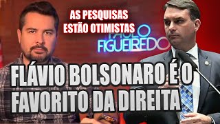 FLÁVIO BOLSONARO É O CANDIDATO FAVORITO DA DIREITA