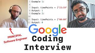 Google Coding Interview With a Microsoft Software Engineer
