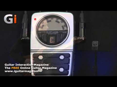 Peterson Stomp Classic Strobe Pedal Tuner Review - Guitar Interactive Magazine Issue 15