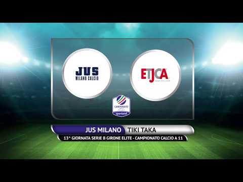 CAMPIONATO C11 - Jus Milano vs Tiki Taka