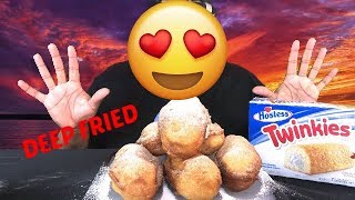 DEEP FRIED TWINKIES!!!