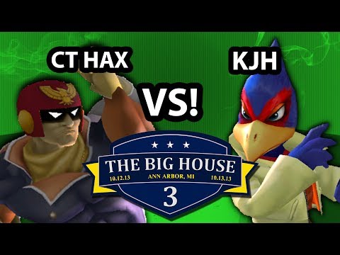 The Big House 3 - Hax (Captain Falcon) Vs. KJH (Falco) - Winners Round 1 - SSBM