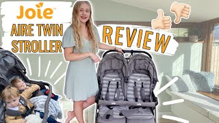 THE PERFECT PUSHCHAIR FOR 2 YOUNG KIDS?!  Joie Twin Stroller Review - Is This Right For You?