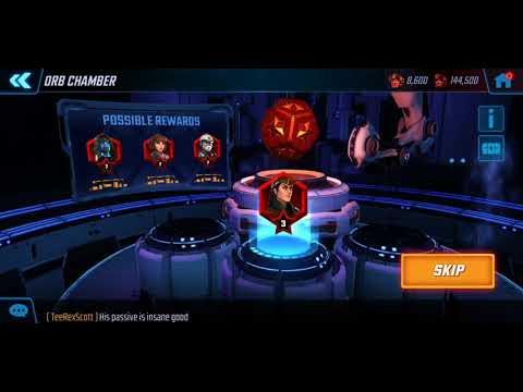 MARVEL STRIKE FORCE 113 RED STAR ORB & 6 ELITE RED STAR ORB PULLS