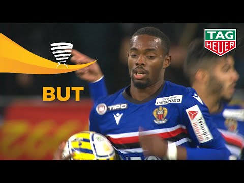 But Wylan CYPRIEN (15' pen) / Le Mans FC - OGC Nice (3-2) (1/16 de finale)  (LEMANS-OGCN)/ 2019-20