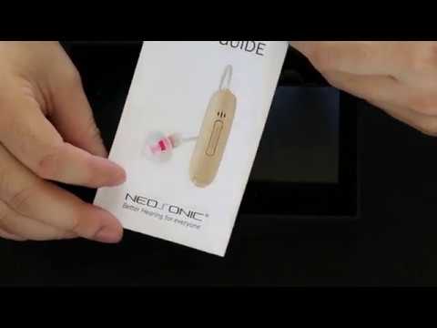 Neosonic Mini RIC Hearing Amplifier - what is in the box