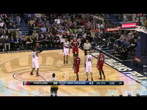 LaMarcus Aldridge Highlights Blazers vs. Pelicans 12.20.2014 - 27 Points, 12 Rebounds
