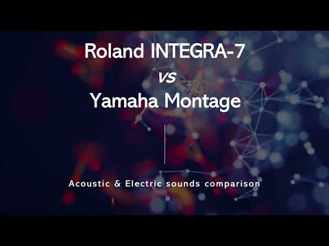 Battle of Giants: Roland Integra-7 vs Yamaha Montage Acoustic & Electric Sounds Comparison