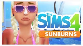 OMG!! ACTUAL SUNBURNS/SUN TANS | THE SIMS 4 // AUTOMATIC SUNBURN/TAN MOD!