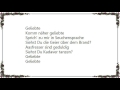 Einstürzende Neubauten - Vanadium-I-Ching Lyrics