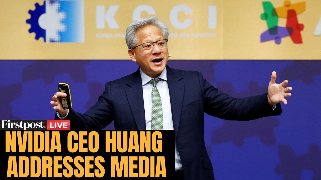 APEC CEO Summit 2025 LIVE: Nvidia CEO Jensen Huang Speaks to Media at APEC CEO Summit | N18G