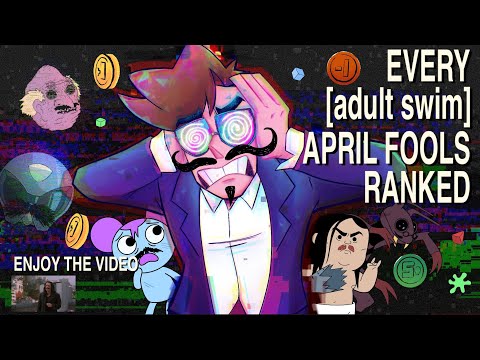 Ranking EVERY Adult Swim April Fools Ever! (From Mustaches to Pibby)