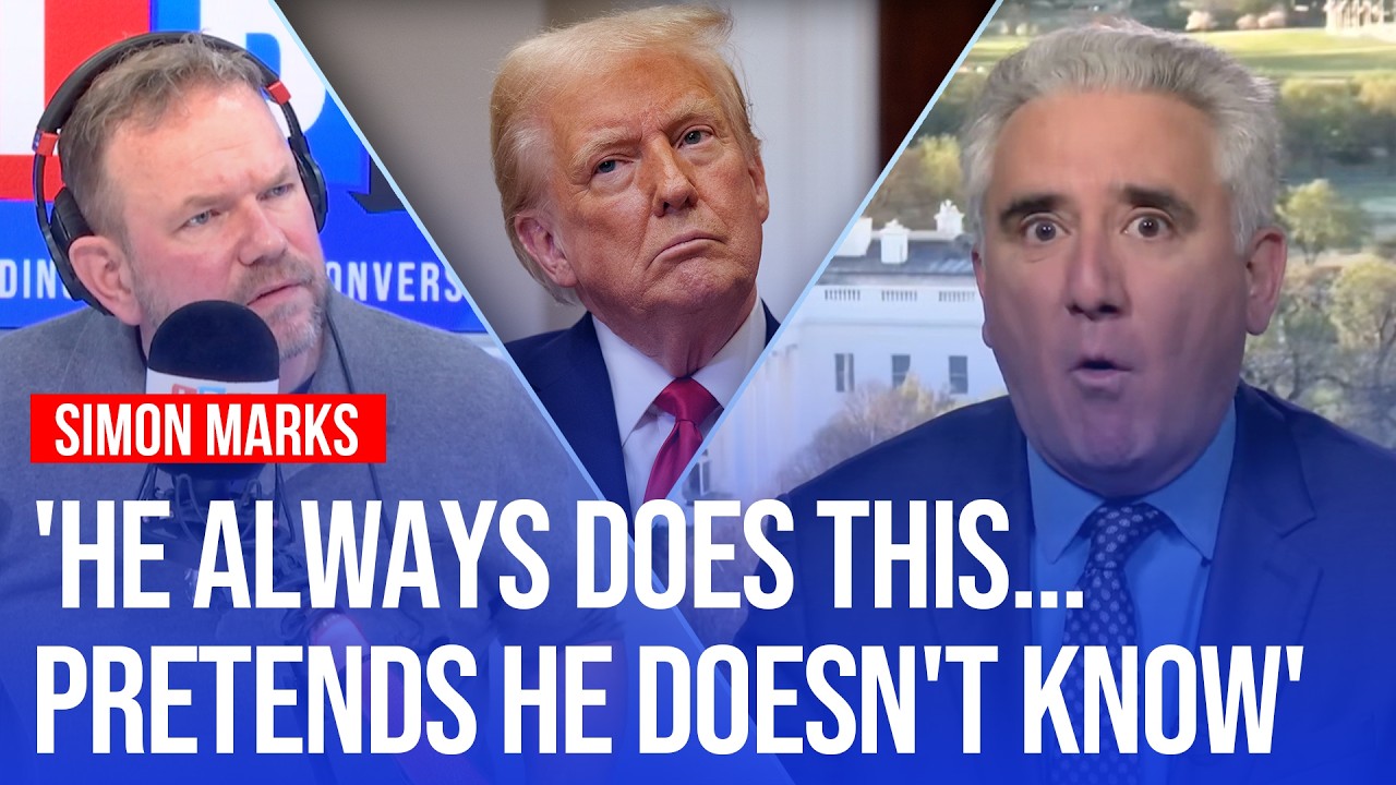 Simon Marks reacts to the White House leaked texts scandal | LBC