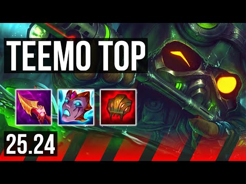 TEEMO vs DARIUS (TOP) | Good KDA: 10/1/1 | NA Grandmaster | 25.24