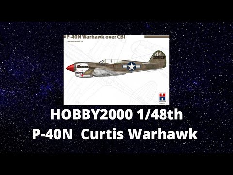Hobby 2000 1/48th P-40N Curtis Warhawk (Over CBI)