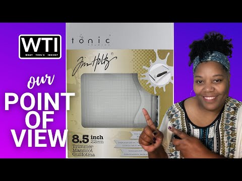 Tim Holtz Comfort Trimmer - WTI product video review