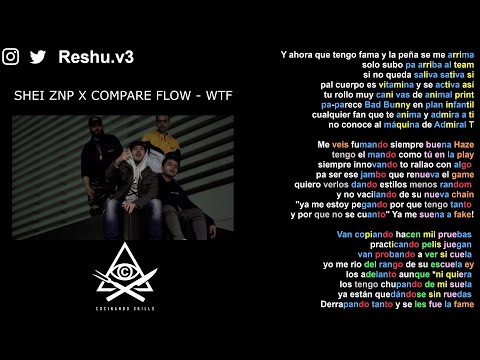 WTF - SHEI ZNP x COMPARE FLOW - Rimas x Métrica x Skills