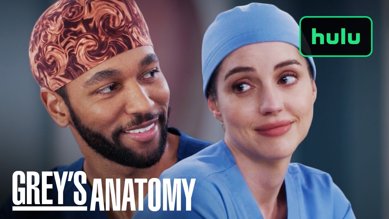 Jules Gives Winston a Flirty Pep Talk | Grey's Anatomy | Hulu