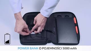 Etui na tablet z power bankiem z Twoim logo od ReklamowyGadżet.pl