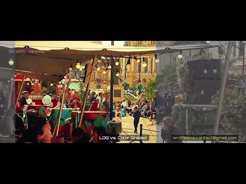 Color Grading Comparison & Breakdown I.