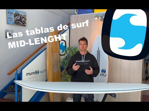Las tablas de surf mid-lenght