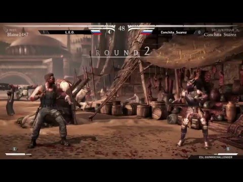 Conchita_Suarez vs L.E.O. - ESL MKX Challenger Cup #3 - Semifinal