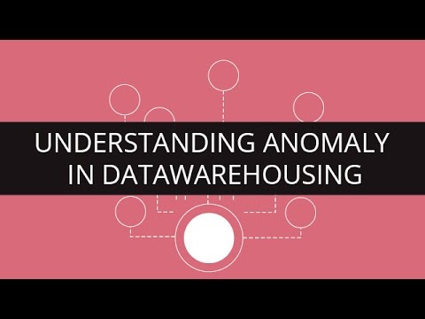 Understanding Anomaly in Datawarehousing | Edureka