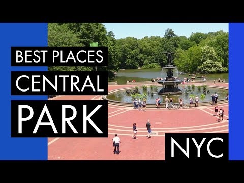 Central Park Tour - Bethesda Terrace, Bow Bridge, The Pond, Ramble and Harlem Meer! (Best Places)