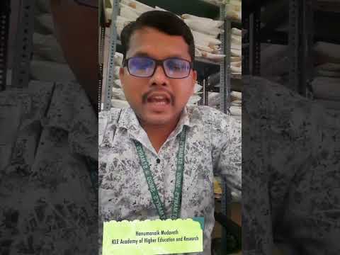 Mudavath Hanuma Naik's Testimonial - KLE Academy of Higher Education and Research