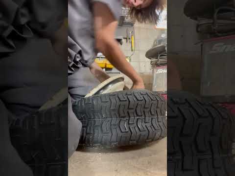 8 inch lawnmower tire mount