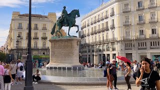 Así luce la PUERTA DEL SOL de MADRID (2023) - 4K