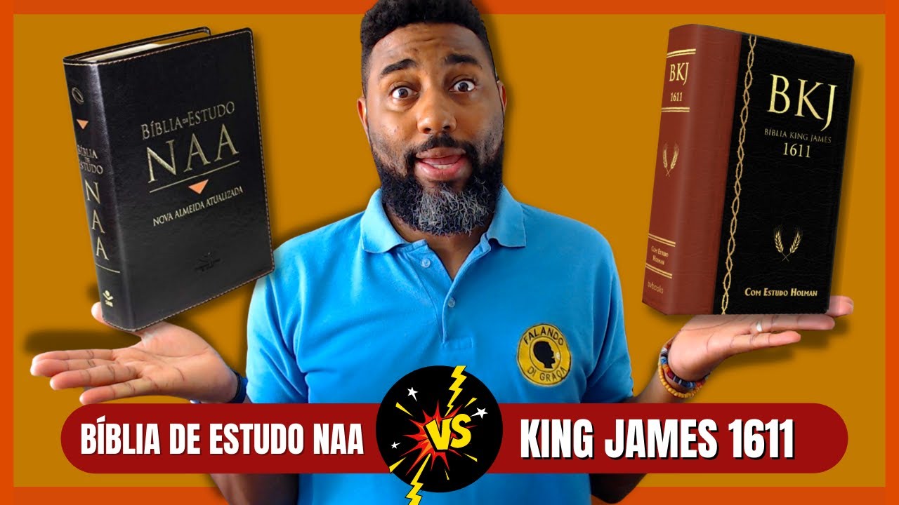 🔴 BATALHA DAS BÍBLIAS - Qual é a melhor? BKJ1611 x Bíblia de Estudo NAA | Flávio Sacramento