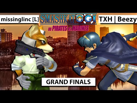 missinglinc (Fox) [L] vs. TXH | Beezy (Marth) - Grand Finals - Smashkatoon 80
