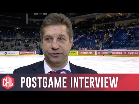 Postgame interviews:  Eisbären Berlin vs Neman Grodno