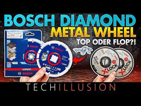 🔥NEUHEIT: DIE PROFI TRENNSCHEIBE?!😨 - BOSCH Expert Diamond Metal Wheel Trennscheibe im Extremtest!