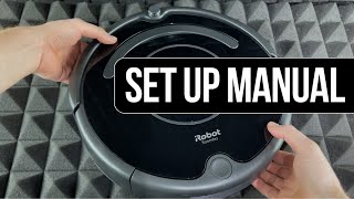 iRobot Roomba 671 WiFi Robot Vacuum Set Up Manual Guide