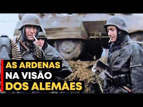 CENAS REAIS! A OFENSIVA DAS ARDENAS NA PERSPECTIVA ALEMÃ - A MAIOR BATALHA DOS EUA NA GUERRA