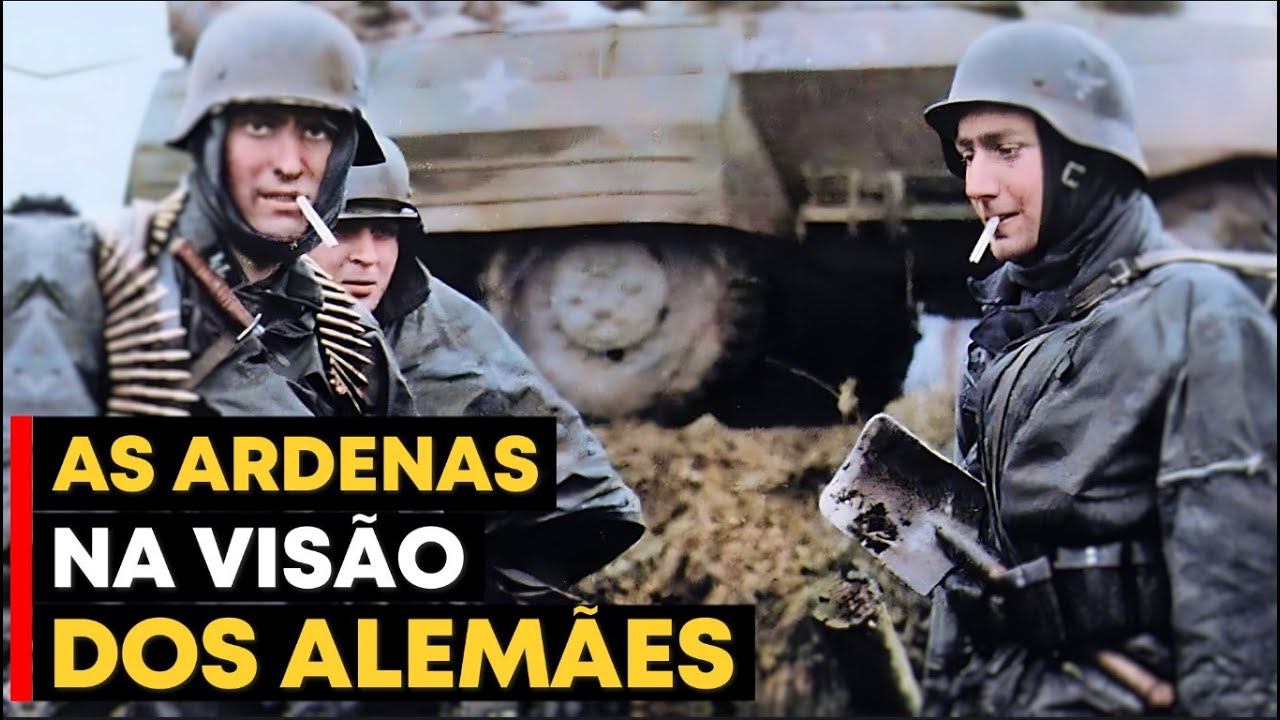CENAS REAIS! A OFENSIVA DAS ARDENAS NA PERSPECTIVA ALEMÃ - A MAIOR BATALHA DOS EUA NA GUERRA