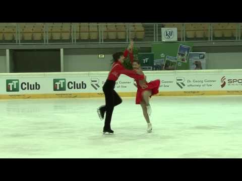 8 Sofia EVDOKIMOVA / Egor BAZIN (RUS) - ISU JGP Austria 2011 Junior Ice Dance Short Dance