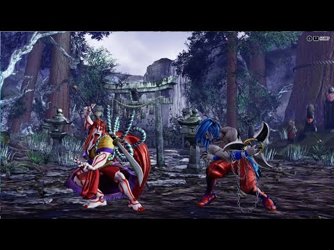Samurai Shodown - Kyoshiro VS Basara