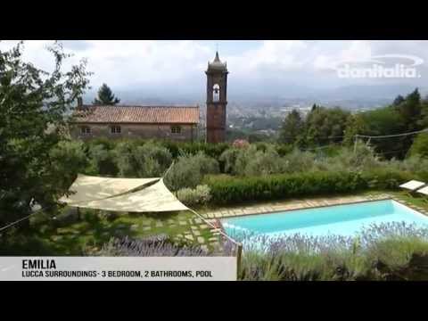 Villa rentals Lucca, Tuscany. Private pool. Emilia