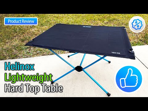 Helinox Table One Hard Top Review – The Best Lightweight Camping Table?