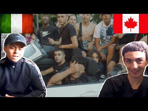 CANADIANS REACT TO ITALIAN MUSIC - Neima Ezza - Frero [OFFICIAL VIDEO]