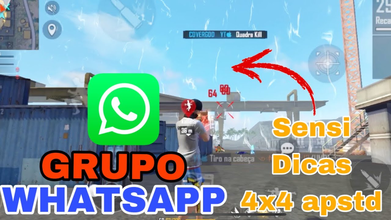 GRUPO DE WHATSAPP FREE FIRE 2022 •LEIA DESCRIÇÃO •