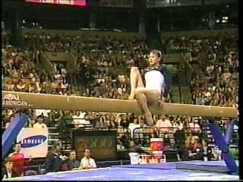 Amy Chow Balance Beam - 2000 US Olympic Trials Day 1